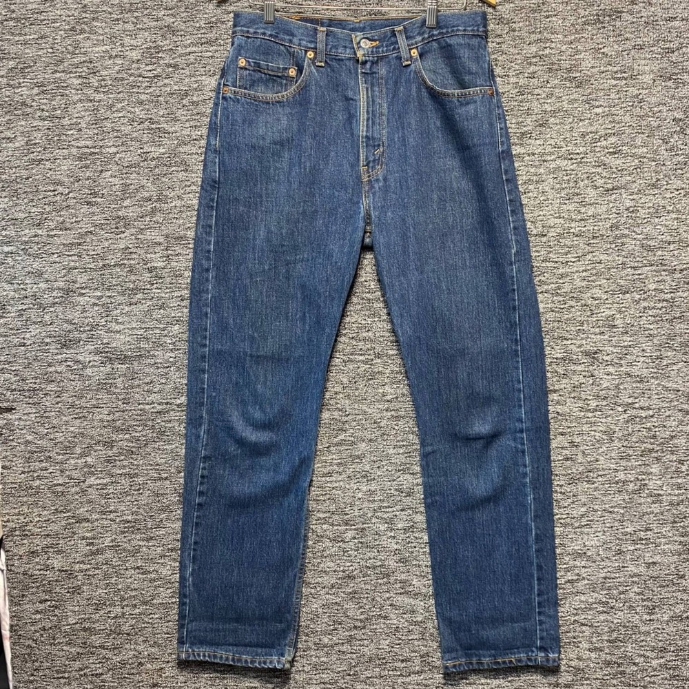 VTG Levis 505 Jeans Mens 33x30 Made in Canada Medium Wash Blue Straight Leg